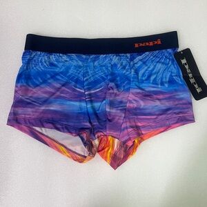 Men's Papi 626573-903 Polynesian Sunset Cotton Stretch Brazilian Trunk BNWT